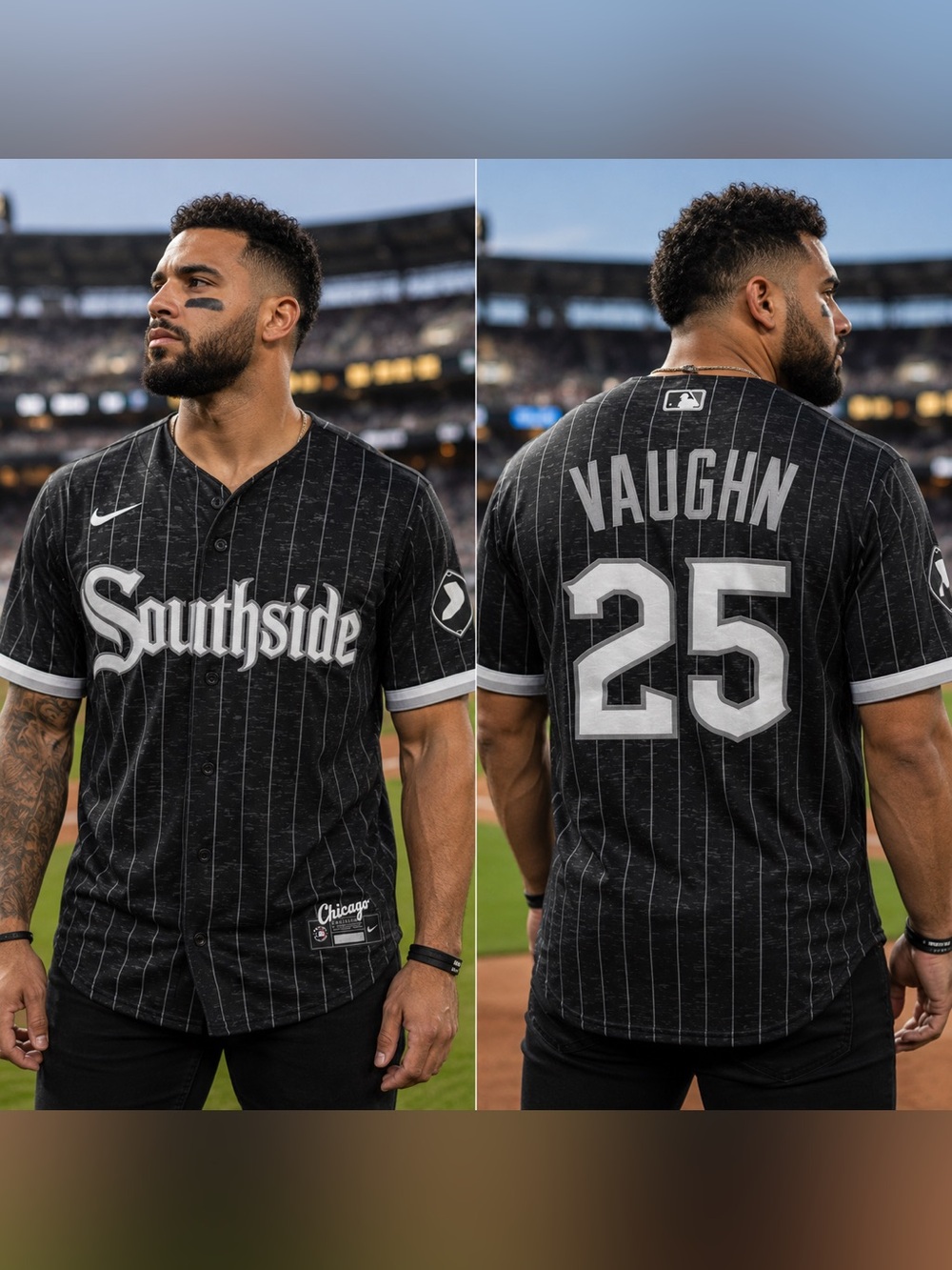 🆕 Nike Chicago White Sox Andrew Vaughn #25 City Connect Limited Jersey XL NWT